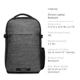 Timbuk2 Division Laptop Backpack Deluxe, Eco Static