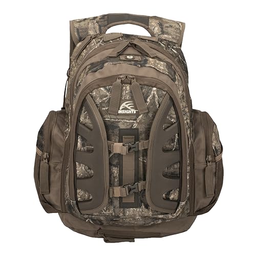 INSIGHTS HUNTING by frogg toggs - The Element, Heavy Duty 1,831 Cubic Inch Hiking Fishing Camping Hunting Backpack, Realtree Timber