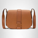 kate spade new york Nouveau Textured Leather Medium Saddle Bag