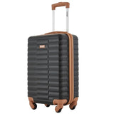 Wrangler 22" Outrider Hardside Carry-On Luggage, Black