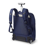 High Sierra Freewheel Pro Wheeled Laptop Backpack Bookbag for Travel or Work with Rotating Handle and Padded Laptop Sleeve, True Navy