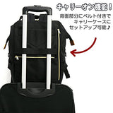 Anello ATB0193R CROSS BOTTLE REPREVE Rucksack (R) Water Repellent Large Capacity PC Storage, navy, F