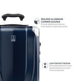 Travelpro Pathways 3 Hardside Expandable Luggage, 8 Spinner Wheels, Lightweight Hard Shell Suitcase, 3 Piece Set (21/25/28), Royal Blue