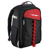 48-22-8202 Tool Backpack for Milwaukee 22-Pocket Low-Profile Backpack Length 7.87 in Width 11.80 in Height 19.6 in - Black