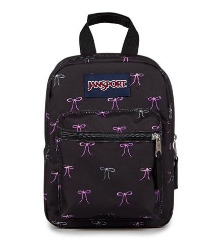 JanSport Big Break Insulated Lunch Bag - Small Soft-Sided Cooler Ideal for Class, Work, or Meal Prep, Bad Bows