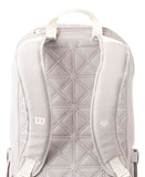 WILSON Roland-Garros 2025 Tennis Backpack - Cream/Clay, Holds up to 2 Rackets