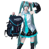 ZGTMSZ Anime Backpack Collaboration Series for Hatsune Miku, 22L Techwear Travel Backpack Daypack, Backpack for Women and Men