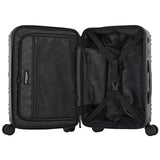 Scotch & Soda Rotterdam Expandable Hardside Luggage, Black, 22" Carry-On