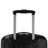 Elite Luggage Expandable Hardside Spinner Luggage, Black, 21" Carry-on