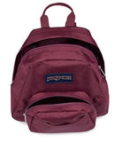 JanSport Half Pint Mini Backpack, 10.2 L - Durable Mini Bag Purse with Adjustable Shoulder Straps, Single Main Compartment, Zippered Stash Pocket, Cherry Lacquer