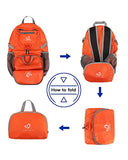 WATERFLY Small Lightweight Packable Backpack: 20l Ultra Light Foldable Travel Hiking Camping Daypack Day Pack for Man Woman