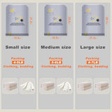 10-Pack Vacuum Bags for Travel with Wireless Rechargeable Pump, Carry-on Size Compression Packing Bags for Luggage & Suitcase, Space Saver for Clothes & Clothing, 10 Combo Travel Size, Fast 3S Vacuum