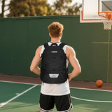 LARIPOP Basketball Backpack with Ball Compartment - Ventilated Shoe Pocket Fits US Size 15, Water Resistant 30L Sports Bag for Men Women Teen Athletes Practice Travel