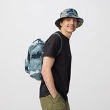Fjällräven Kanken Graphics Backpack - Water-Resistant Exterior, Graphic Design - School, Travel, Nimbus Blue-Hidden Animals, One Size