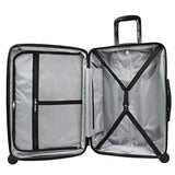 World Traveler Dejuno Tonal 28-Inch Polycarbonate Lightweight Hardside Expandable Spinner Luggage Suitcase with TSA Lock - Lavender