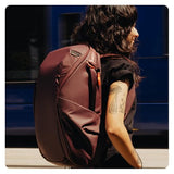 Peak Design Everyday Backpack Zip 20L, Eclipse, 270-Degree Zip, Dual Side Pockets, FlexFold Dividers, Fits 15" Laptop, For Camera Carry, Daily Commutes or Travel, Versatile Backpack for Men and Women