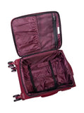 It Luggage Lustrous Luxe 22" Softside Carry-On 8 Wheel Spinner, French Port