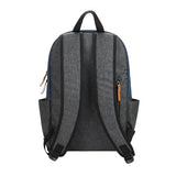 Bioworld Naruto Shippuden Shinobi Symbols Blue 17.5” Adult Commuter Backpack