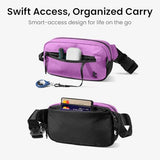 tomtoc 1.5L X-Pac Sling Bag with RFID Blocking Crossbody Pack for Men Women