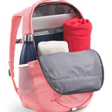 The North Face Women's Jester Everyday Laptop Backpack - Commuter Travel Bag, Laptop Sleeve, Water-Repellent, Coral Crush Light Heather/Coral Crush, One Size