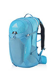 Gregory Juno 30L H2O Women's Day Hiking/Backpacking Hydration Backpack Breathable Backpanel and Shoulder Harness, Plus Size, Laguna Blue