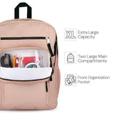JanSport Laptop Backpack - Computer Bag with 2 Compartments, Ergonomic Shoulder Straps, 15” Laptop Sleeve, Haul Handle - Pastel Lilac