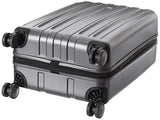 DELSEY PARIS Titanium Hardside Expandable Luggage with Spinner Wheels Checked Luggage, Graphite, Checked-Medium 25 Inch