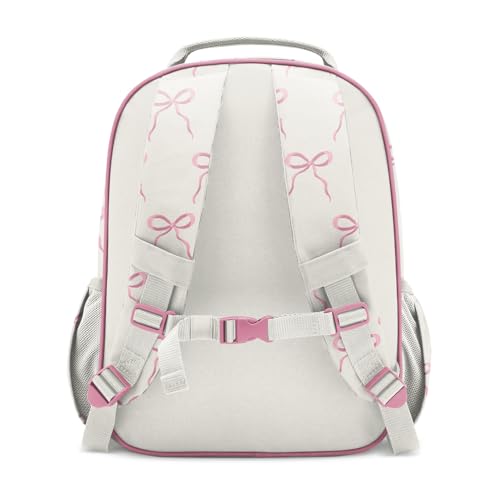 Simple Modern Medium Toddler Backpack for School Girls and Boys | Kindergarten Elementary Kids Backpack | Fletcher Collection | Kids - 15" tall | Bows