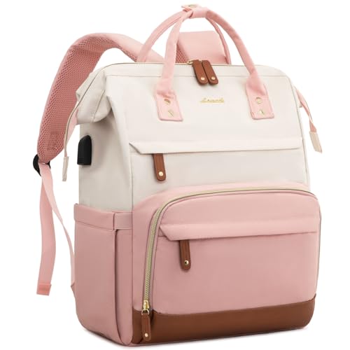 LOVEVOOK Laptop Backpack for Women, 15.6 Inch Work Business Backpacks Purse With Large Capacity, Waterproof Nurse Bag College Bookbag | Backpacks4Less