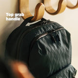 Topo Designs Global Pro Backpack, Waterproof X-Rip Fabric, Metal Hardware, External Access Laptop Sleeve, Pass Through Sleeve, Rugged + Minimalist PFC-Free (Dark Pine)