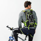 Outdoor Cycling Backpack, Bicycle Backpack, Water Bag Backpack, Mountain Hiking Backpack (Green, Single Backpack)