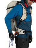 Osprey Firn 28L Ski and Snowboard Backpack, Sandy Grey/Tequila Orange, Small/Medium