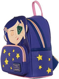Loungefly Coraline Stars Double Strap Mini Backpack