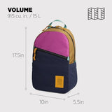 Topo Designs Unisex Light Pack, Dark Khaki/Navy, One Size