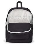 JanSport SuperBreak Plus Backpack with Padded 15-inch Laptop Sleeve and Integrated Bottle Pocket - Spacious and Durable Daypack for Work and Travel - Black