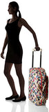 Vera Bradley Women's Lighten Up Wheeled Duffle Carry-on Luggage, Falling Flowers Neutral, One Size