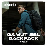 Vertx Gamut 26L Pack Backpack for Everyday Use, Versatile Design, Ideal for Travel, Work, and Outdoor Adventures, Cedar Brown - One Size