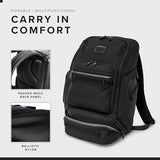 TUMI - Alpha Bravo Renegade Backpack - Travel Backpack & Laptop Bag - With TUMI Tracer - 18.5" X 12.8" X 7.0" - Black