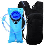 Sojourner Rave Black Hydration Pack - Hydration Backpack - Hydropack with 2L bladder - Water Backpack for Festivals, Hiking, Running, Biking and more