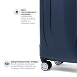 Travelpro Pathways 3 Hardside Expandable Luggage, 8 Spinner Wheels, Lightweight Hard Shell Suitcase, 3 Piece Set (21/25/28), Royal Blue