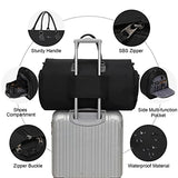 Convertible Garment Duffel Bag, 2-in-1 Hanging Suitcase for Travel