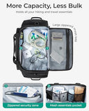 BAGSMART 4-IN-1 Gym Bag for Women Men, TSA Duffle Bag for Travel