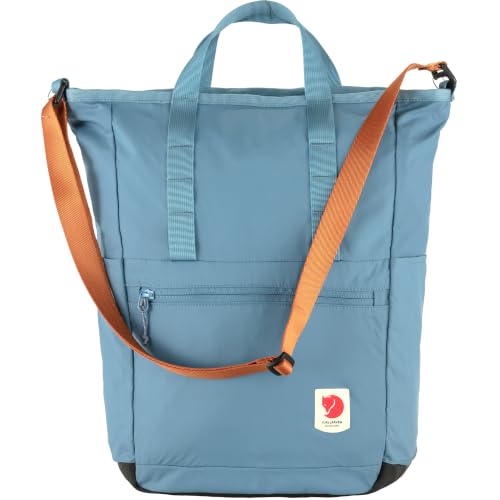 Fjällräven High Coast Totepack - Water-Resistant Fabric, Convertible Carry, Lightweight Design - Travel, Dawn Blue | Backpacks4Less