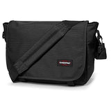 Eastpak Jr Shoulder Bag - For Laptop, Travel, Work, or Bookbag - Black