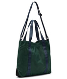 Topo Designs, Unisex, Mountain Essential Tote, Forest/Bone White, One Size