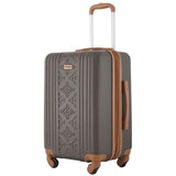Wrangler 22" and 18" Heartland 2-Piece Carry-On Luggage Set, Chocolate