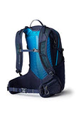 Gregory Maya 15L Women's Day Hiking Backpack, Ventilated Backpanel, Built-In Hydration Attachment for Water Bladder (Reservoir Not Included), One Size Fits All, Storm Blue