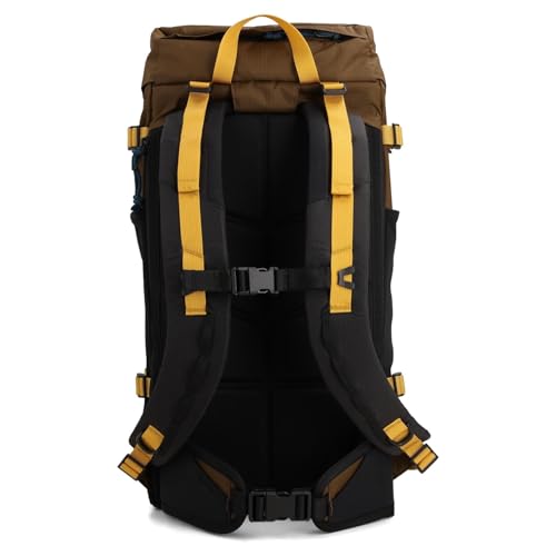 Topo Designs Rover Trail Pack 22L, Molded Back Panel, Waist Belt, Water Bottle Pockets (Desert Palm/Sahara)
