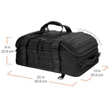 Maxpedition Fliegerduffel Adventure Bag, Black