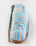 Billabong Home Abroad Womens Backpack, Blue Combo